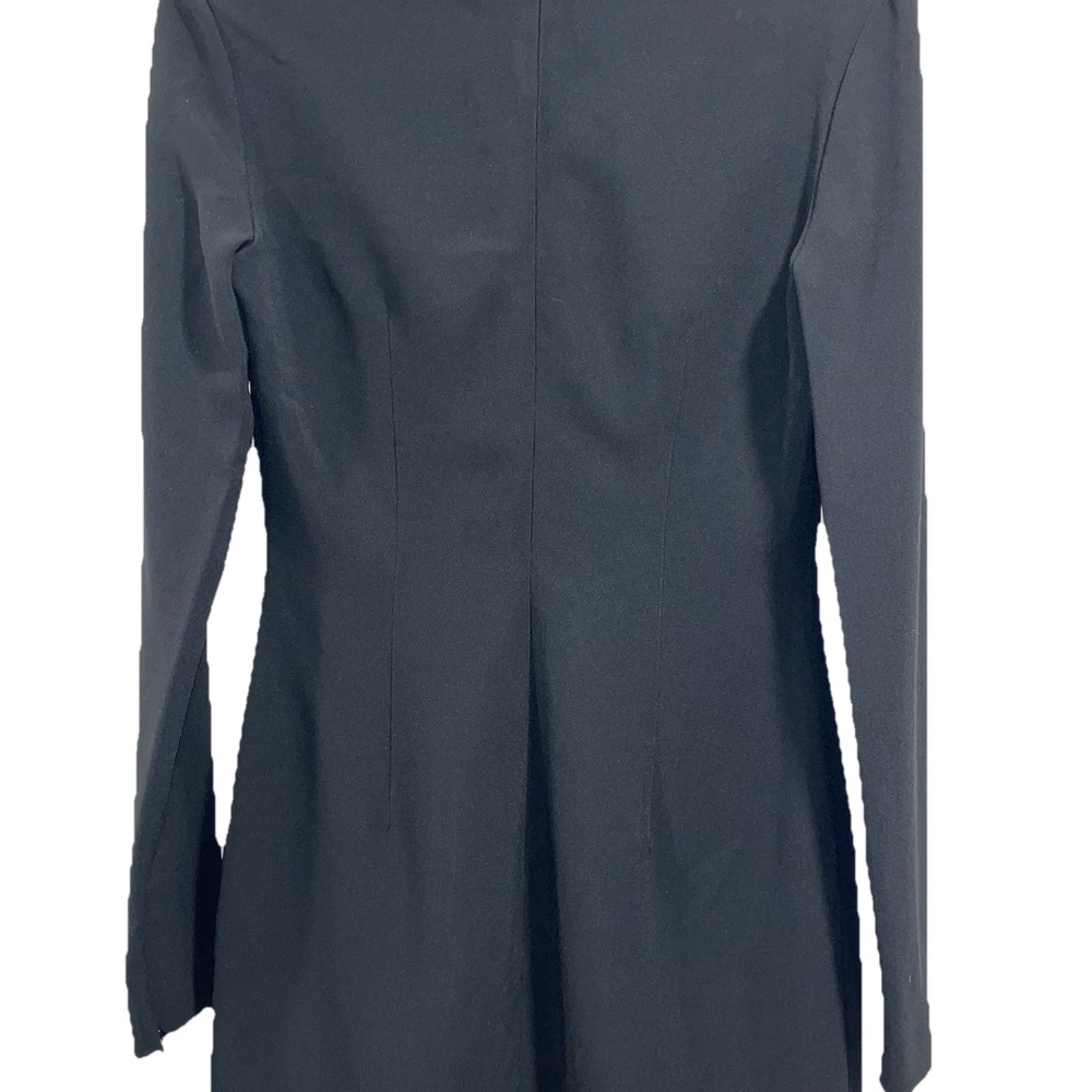 STELLA MCCARTNEY Isabela Chain Trim Mini Dress Black IT42 US6 Cocktail Evening - Picture 12 of 16